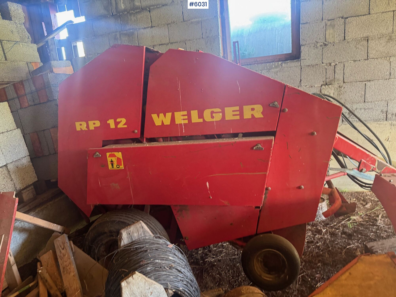 1983 Welger RP 12 round baler - Barkthyese: foto 2 1983 Welger RP 12 round baler - Barkthyese: foto 2