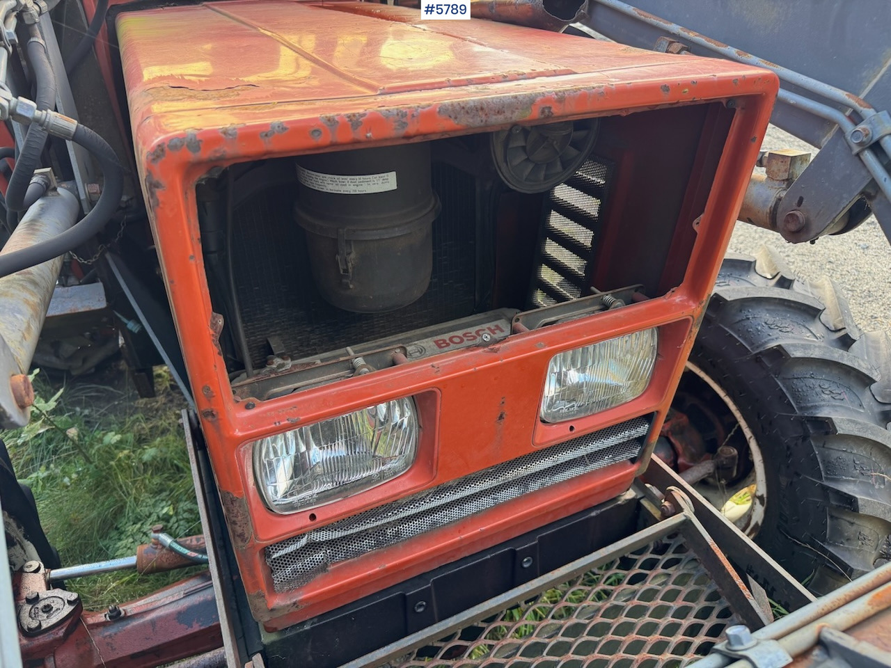 1986 Fiat 55-46 DT w/ front loader. - Traktor: foto 5 1986 Fiat 55-46 DT w/ front loader. - Traktor: foto 5