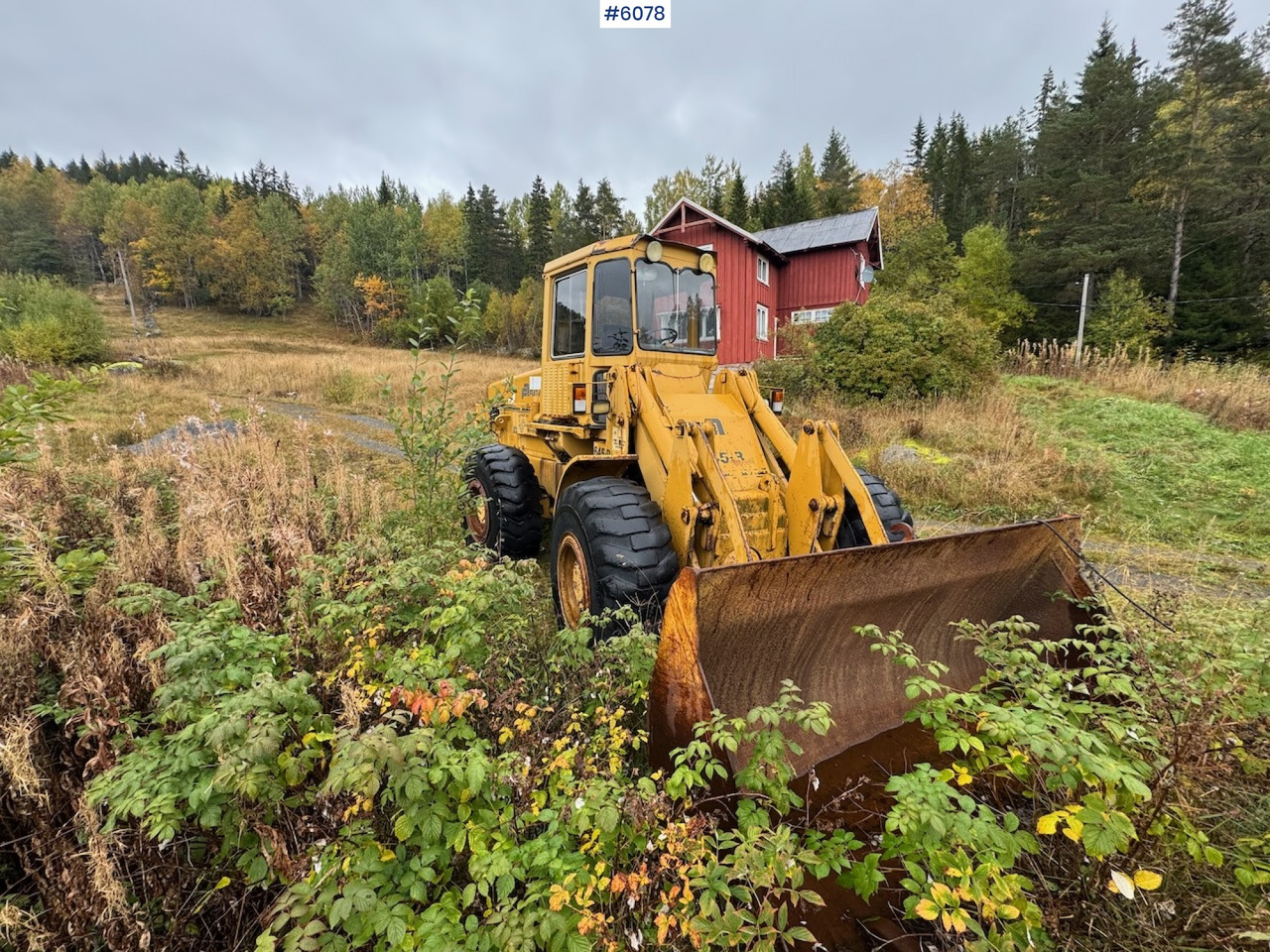1986 Fiat-Allis 645-B Wheel Loader. - Fadrom me goma: foto 4 1986 Fiat-Allis 645-B Wheel Loader. - Fadrom me goma: foto 4