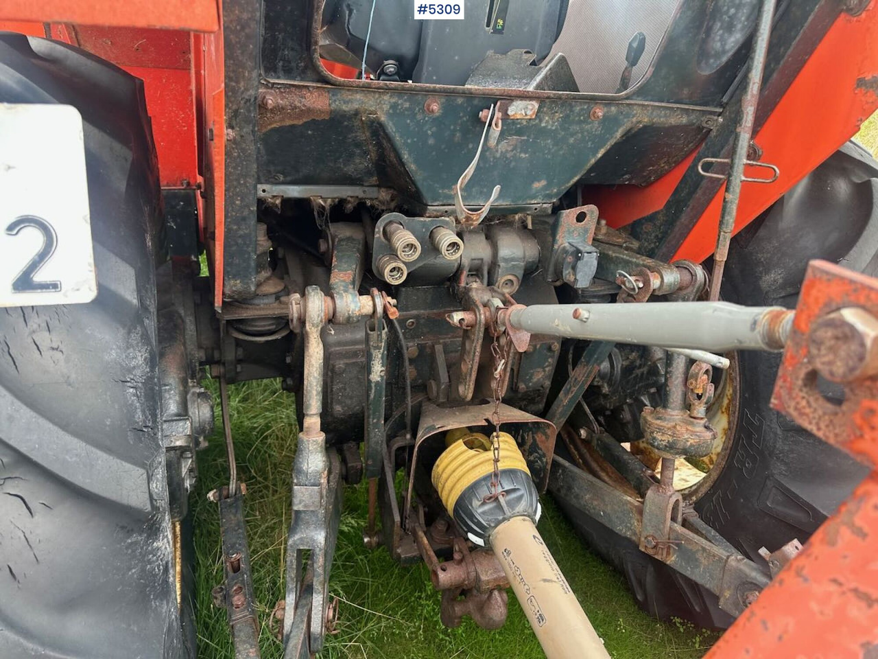Lizingu i  1989 Zetor 5245 tractor w/ snow blower. 1989 Zetor 5245 tractor w/ snow blower.: foto 20