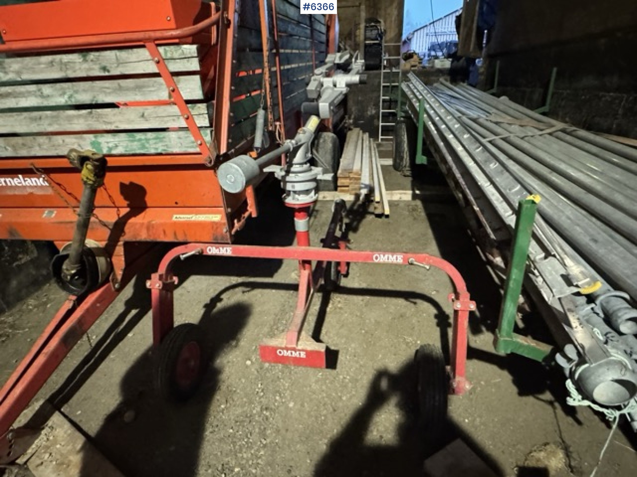 1990 Omme water tanker with Rovatti pump, cannon and pipes - Spërkatës: foto 4 1990 Omme water tanker with Rovatti pump, cannon and pipes - Spërkatës: foto 4