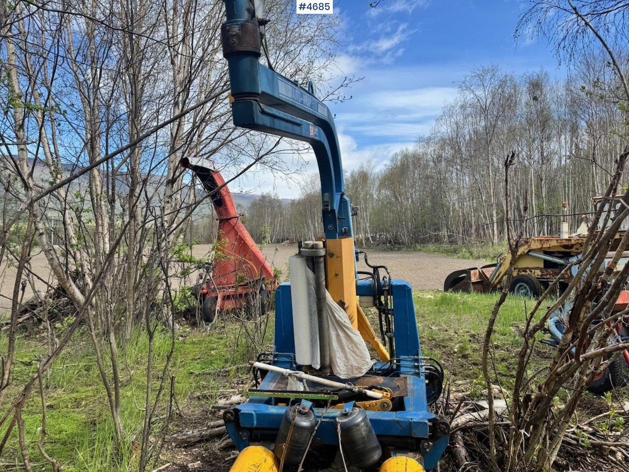 1991 Tellefsdal Auto-Wrap 1500 Round bale wrapper. - Barkthyese: foto 5 1991 Tellefsdal Auto-Wrap 1500 Round bale wrapper. - Barkthyese: foto 5
