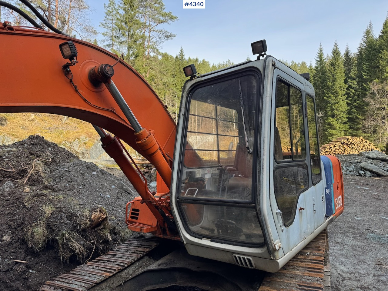1994 Hitachi EX120-2 - Ekskavator: foto 5 1994 Hitachi EX120-2 - Ekskavator: foto 5