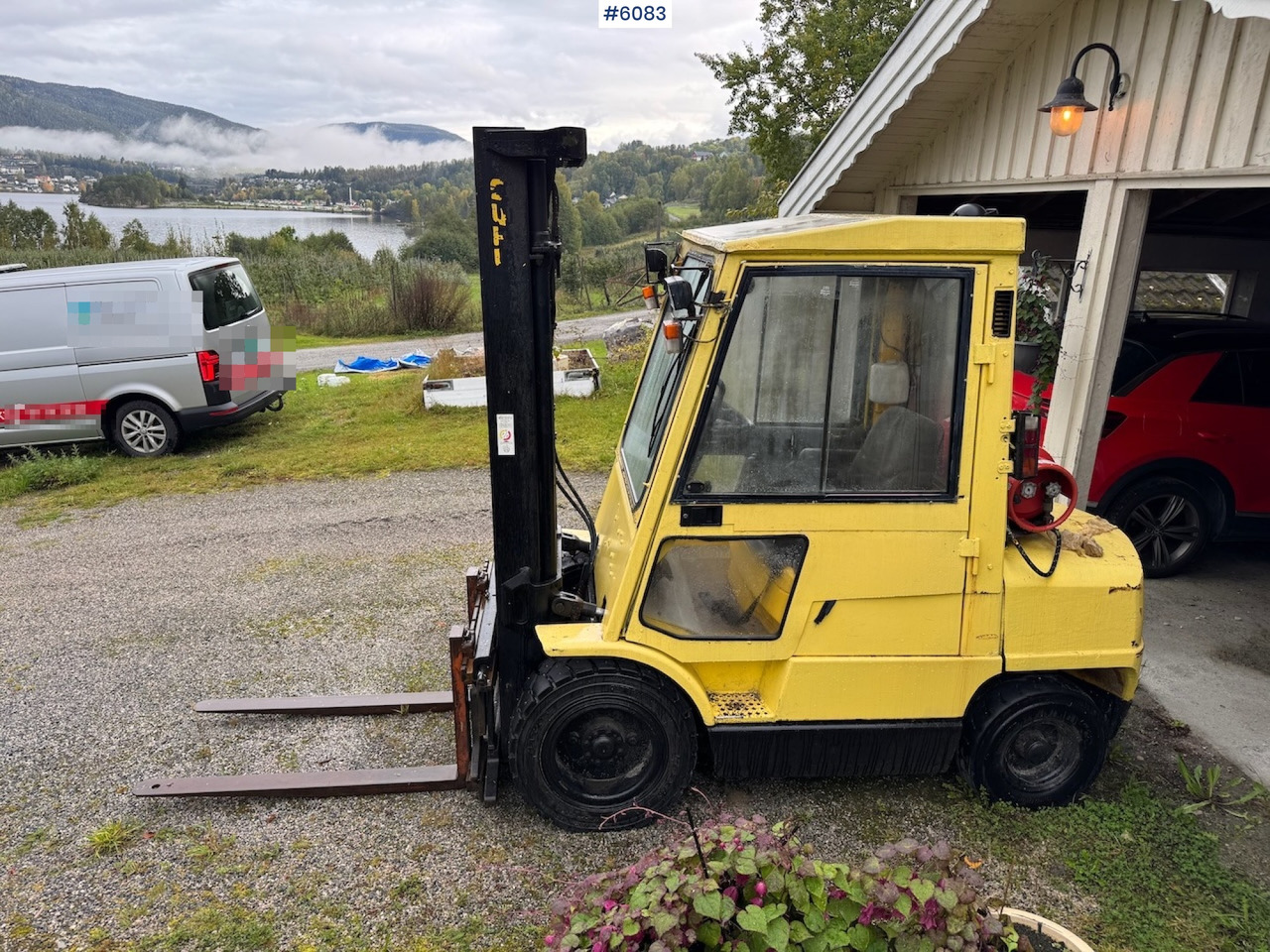 1994 Hyster H3.00XM Forklift. - Pirun ngritës: foto 5 1994 Hyster H3.00XM Forklift. - Pirun ngritës: foto 5