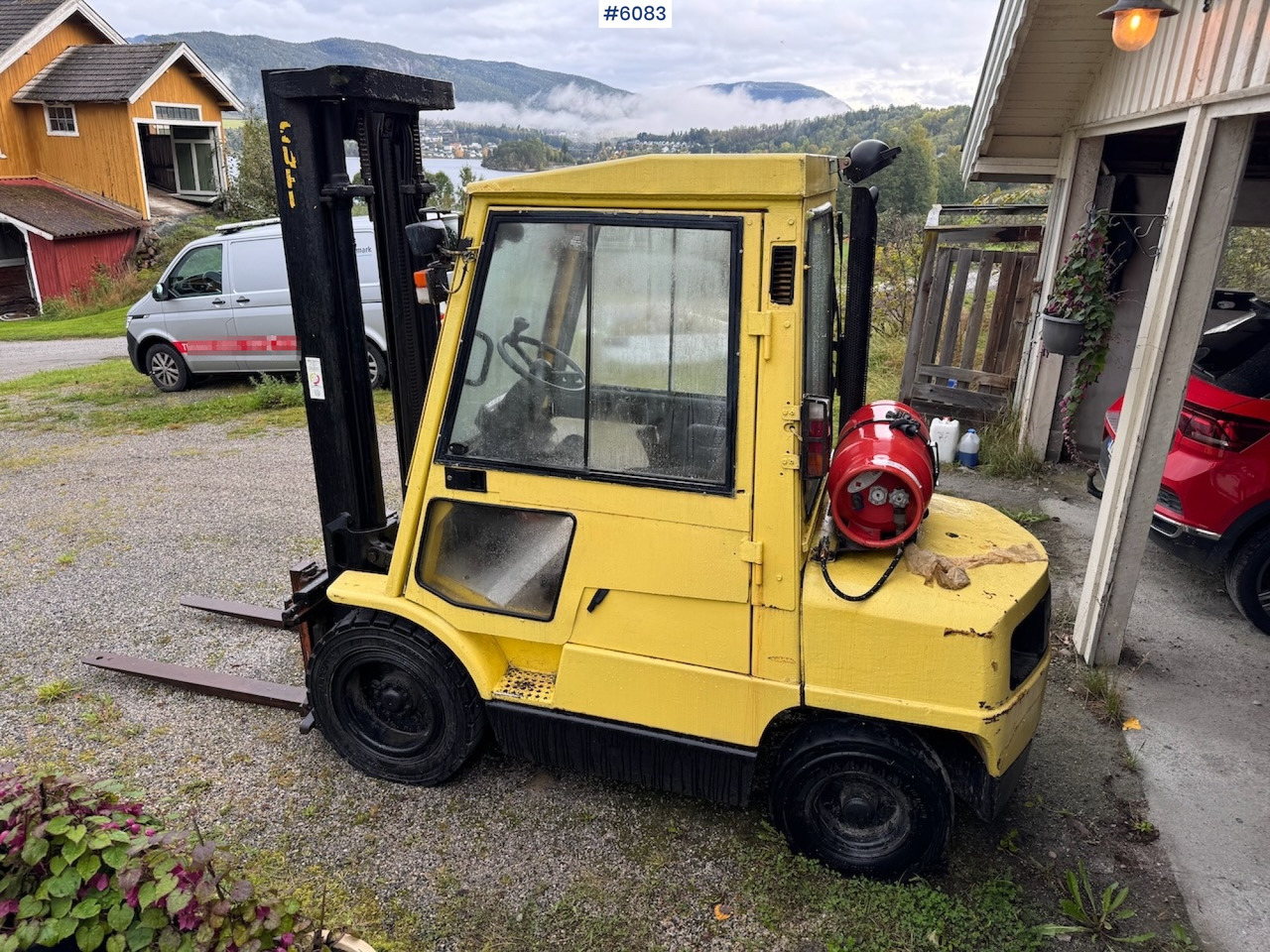 1994 Hyster H3.00XM Forklift. - Pirun ngritës: foto 4 1994 Hyster H3.00XM Forklift. - Pirun ngritës: foto 4