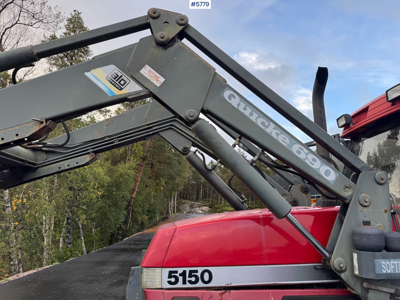 1995 Case IH 5150 Maxxum w/ front loader. - Traktor: foto 4 1995 Case IH 5150 Maxxum w/ front loader. - Traktor: foto 4