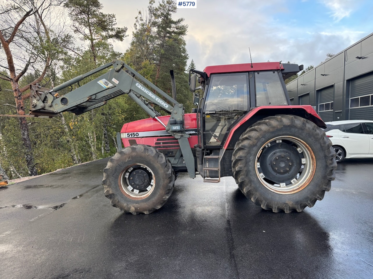 1995 Case IH 5150 Maxxum w/ front loader. - Traktor: foto 2 1995 Case IH 5150 Maxxum w/ front loader. - Traktor: foto 2