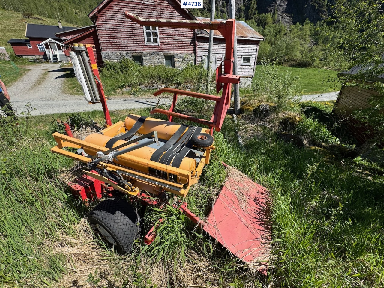 1997 Tellefsdal AW 4000 round bale wrapper - Barkthyese: foto 3 1997 Tellefsdal AW 4000 round bale wrapper - Barkthyese: foto 3