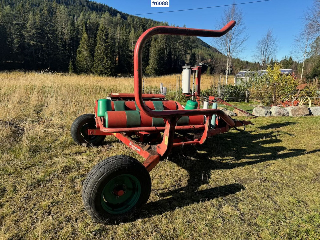 1998 Kverneland 7335 Round bale wrapper - Barkthyese: foto 2 1998 Kverneland 7335 Round bale wrapper - Barkthyese: foto 2