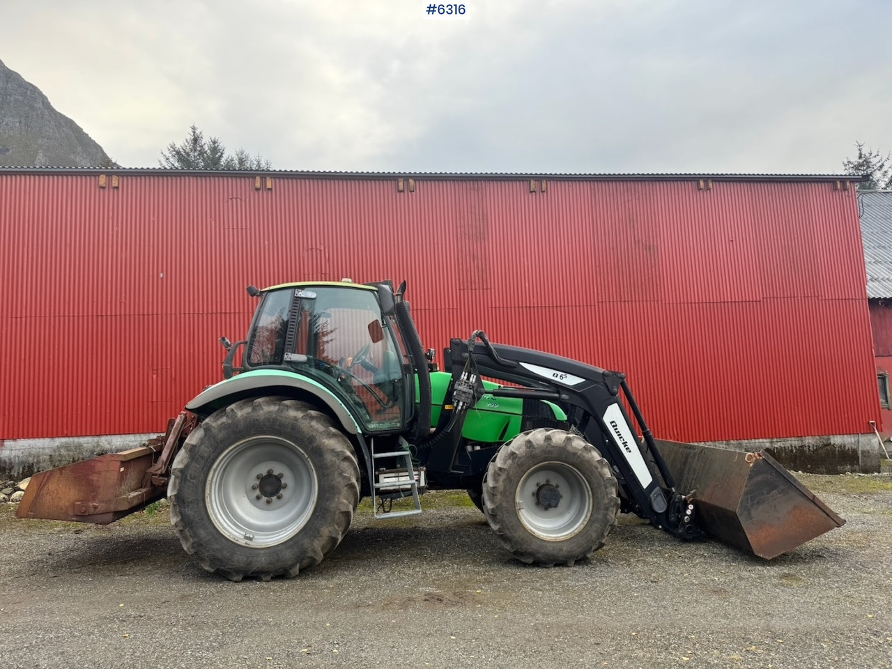 1999 Deutz Agrotron 150 w/ bucket and Front loader from 2020. - Traktor: foto 3 1999 Deutz Agrotron 150 w/ bucket and Front loader from 2020. - Traktor: foto 3
