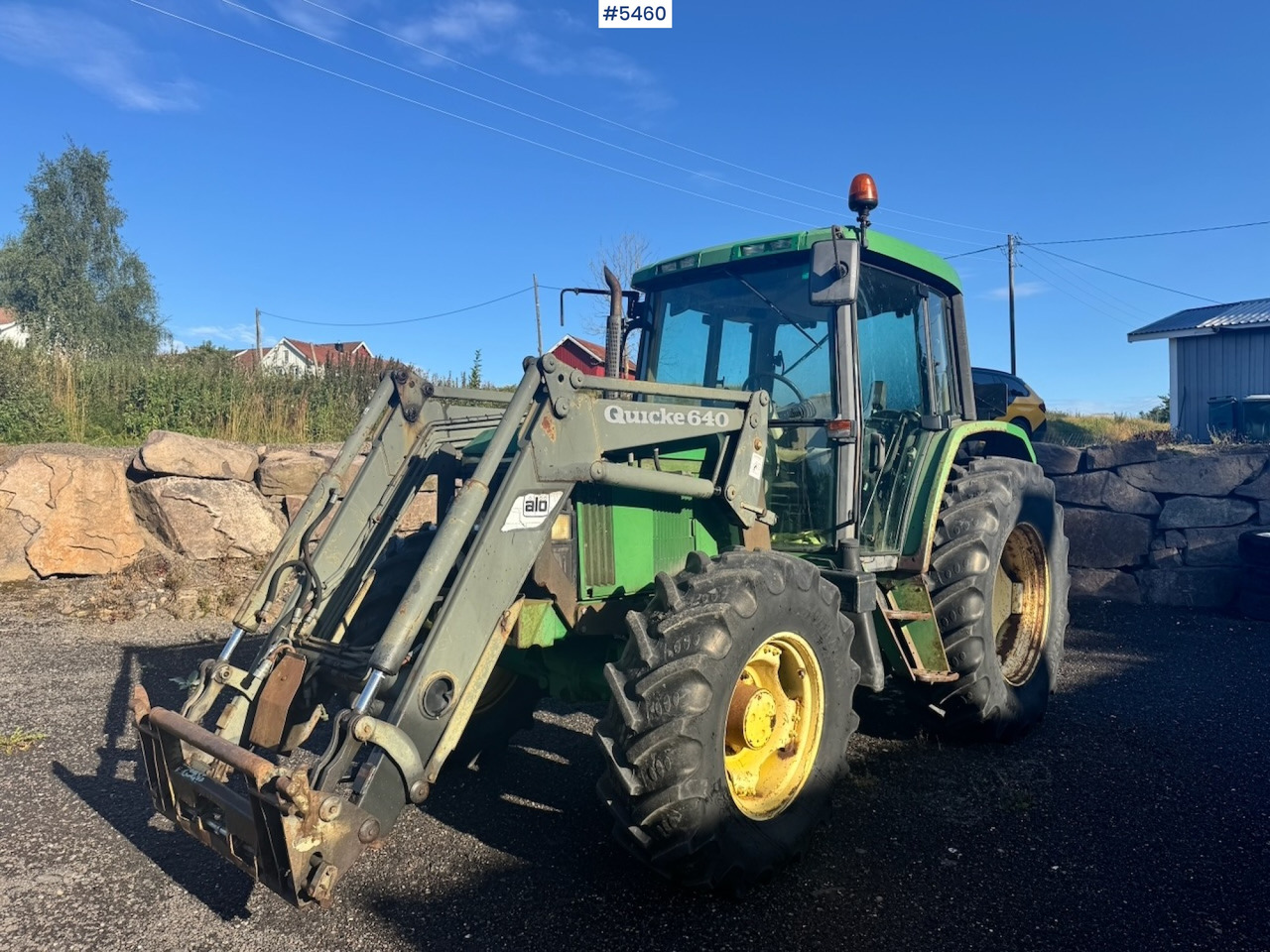 1999 John Deere 6310 w/ Front Loader. - Traktor: foto 1 1999 John Deere 6310 w/ Front Loader. - Traktor: foto 1