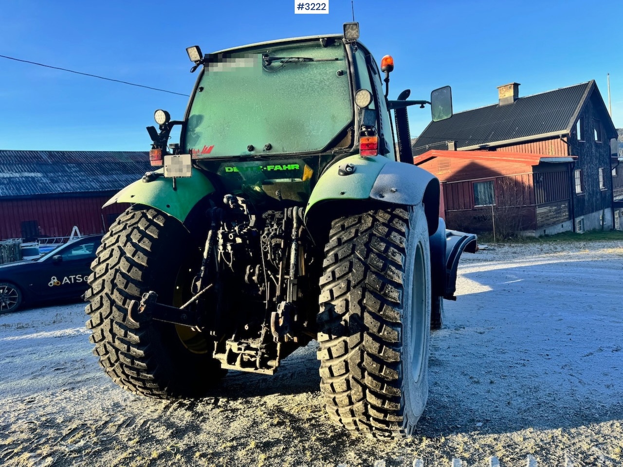 2001 Deutz-Fahr Agrotron 120 4x4 tractor with front loader, 2 sets of tires, snowplow mount, and blade. - Traktor: foto 3 2001 Deutz-Fahr Agrotron 120 4x4 tractor with front loader, 2 sets of tires, snowplow mount, and blade. - Traktor: foto 3