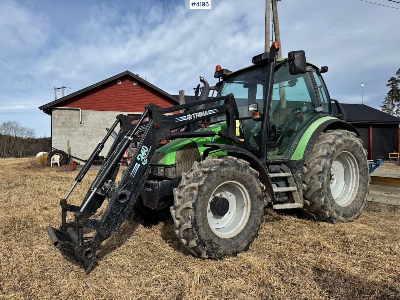 2001 Deutz-fahr Agrotron 85 w/ Front loader. 4450 hours! - Traktor: foto 3 2001 Deutz-fahr Agrotron 85 w/ Front loader. 4450 hours! - Traktor: foto 3