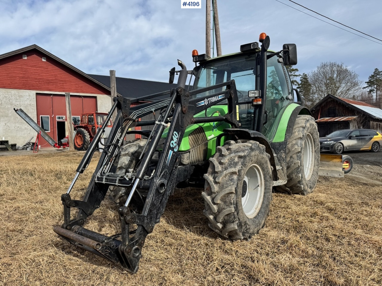 2001 Deutz-fahr Agrotron 85 w/ Front loader. 4450 hours! - Traktor: foto 2 2001 Deutz-fahr Agrotron 85 w/ Front loader. 4450 hours! - Traktor: foto 2