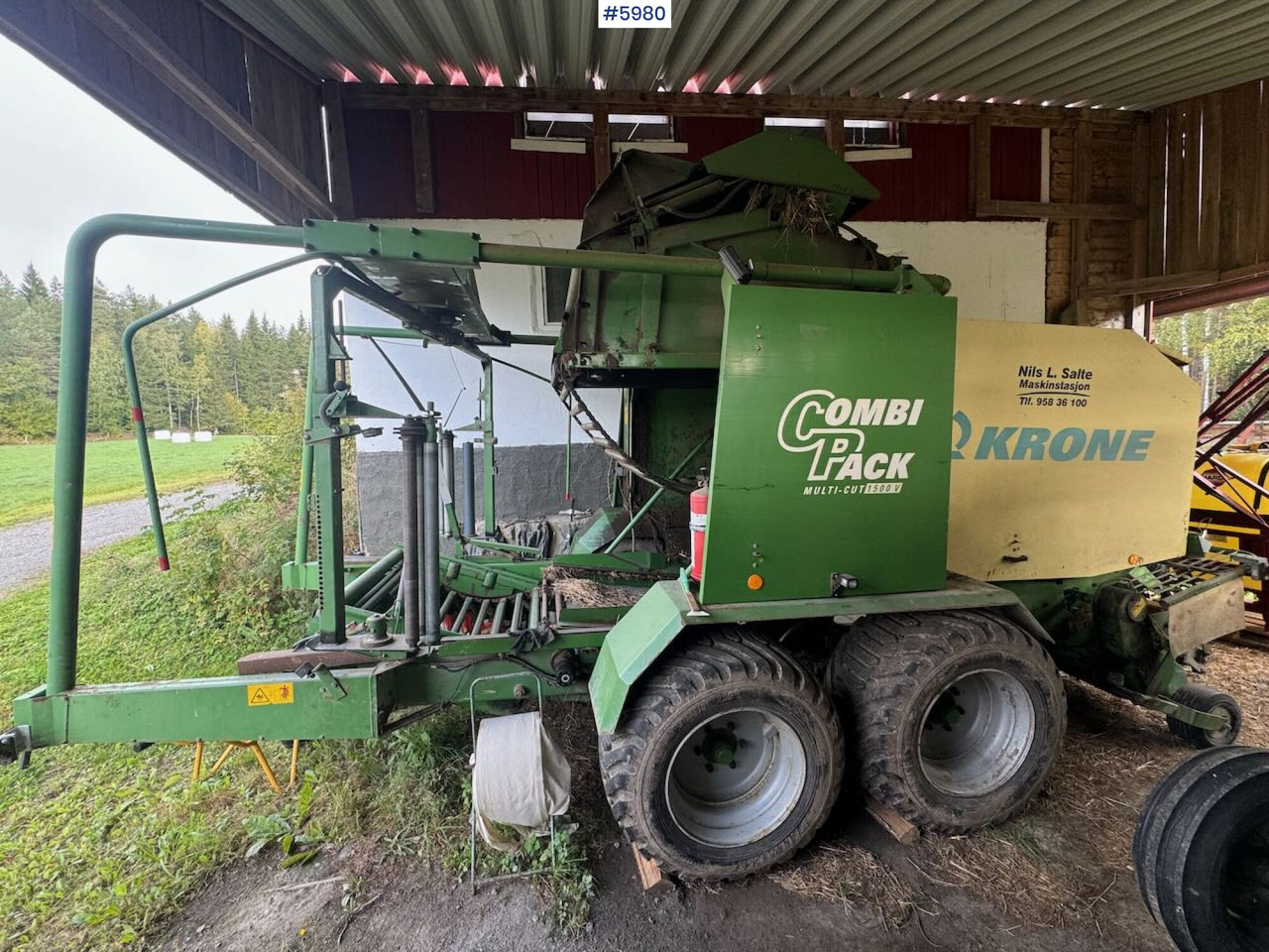 2001 Krone Combipack 1500 - Barkthyese: foto 4 2001 Krone Combipack 1500 - Barkthyese: foto 4