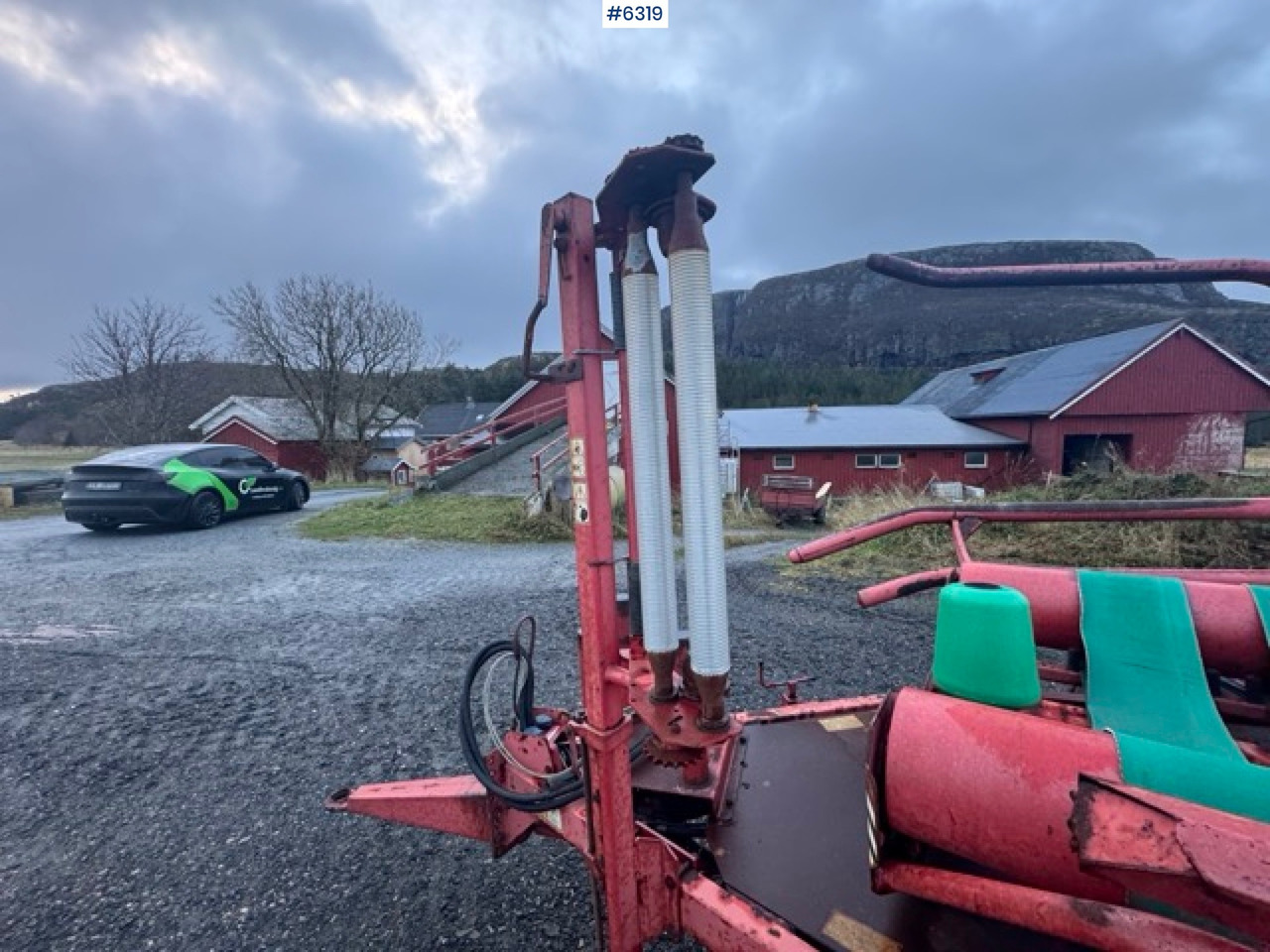 2002 Kverneland UN 7515 round bale wrapper - Barkthyese: foto 5 2002 Kverneland UN 7515 round bale wrapper - Barkthyese: foto 5