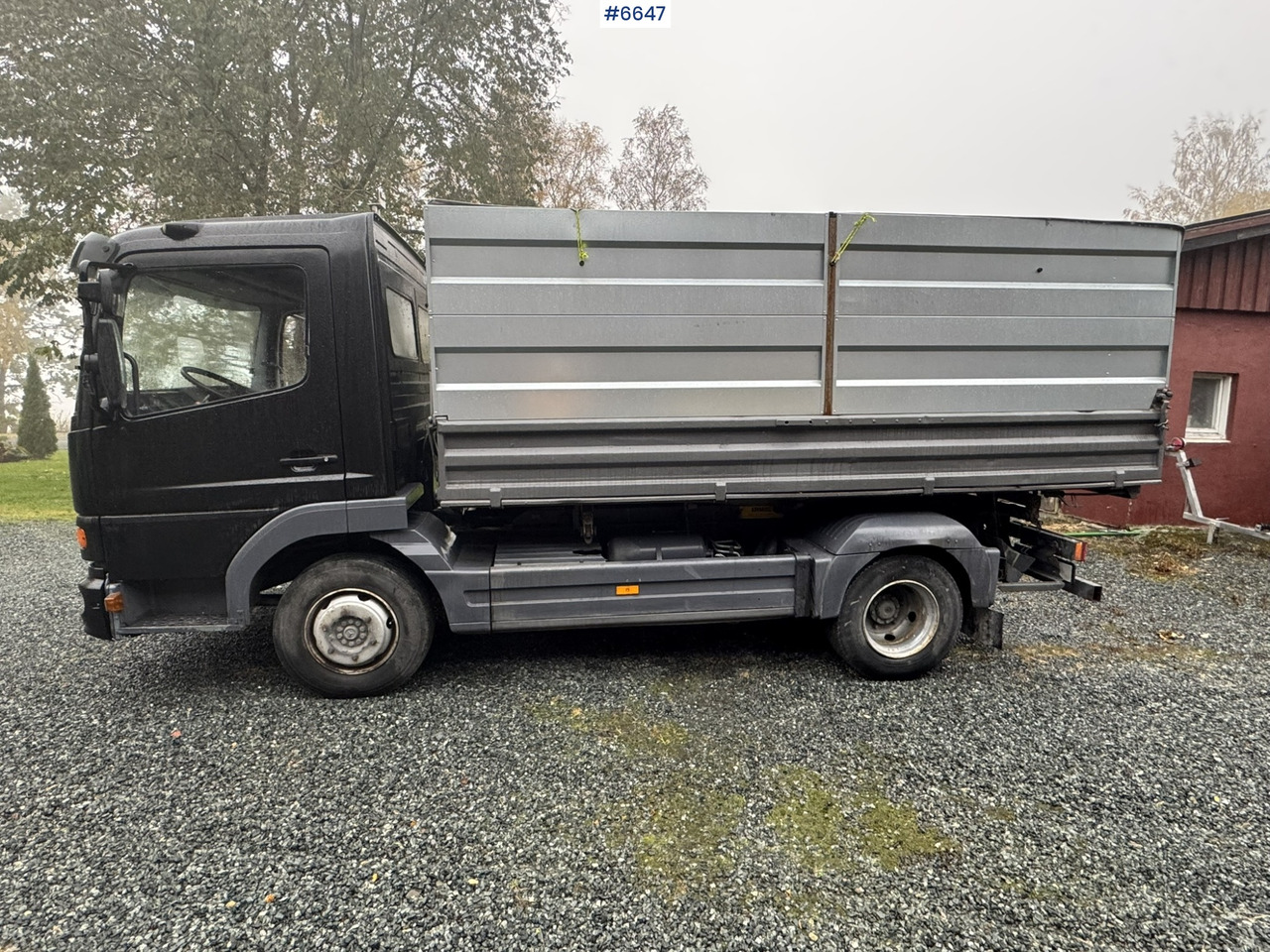 2003 Mercedes Benz Atego flatbed - Kamion me karroceri të hapur: foto 3 2003 Mercedes Benz Atego flatbed - Kamion me karroceri të hapur: foto 3