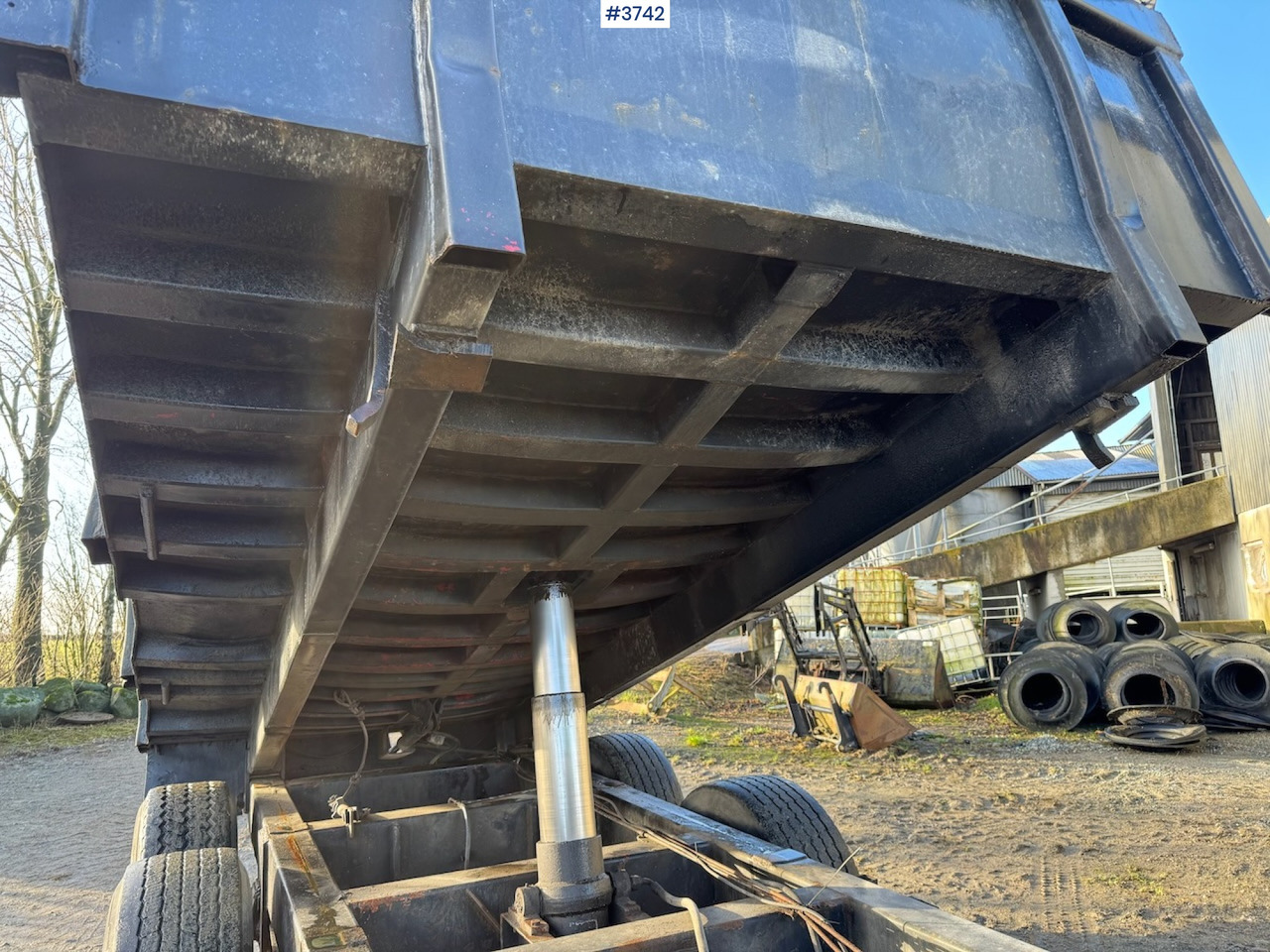 2003 Sele Weld 16 Dumper trailer. - Rimorkio bujqësore vetëshkarkuese/ Shkarkues: foto 4 2003 Sele Weld 16 Dumper trailer. - Rimorkio bujqësore vetëshkarkuese/ Shkarkues: foto 4