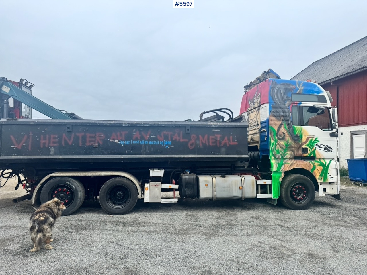 2004 MAN TGA 26.480 6x2 Hook Lift Truck - Kamion vetëngarkues: foto 3 2004 MAN TGA 26.480 6x2 Hook Lift Truck - Kamion vetëngarkues: foto 3