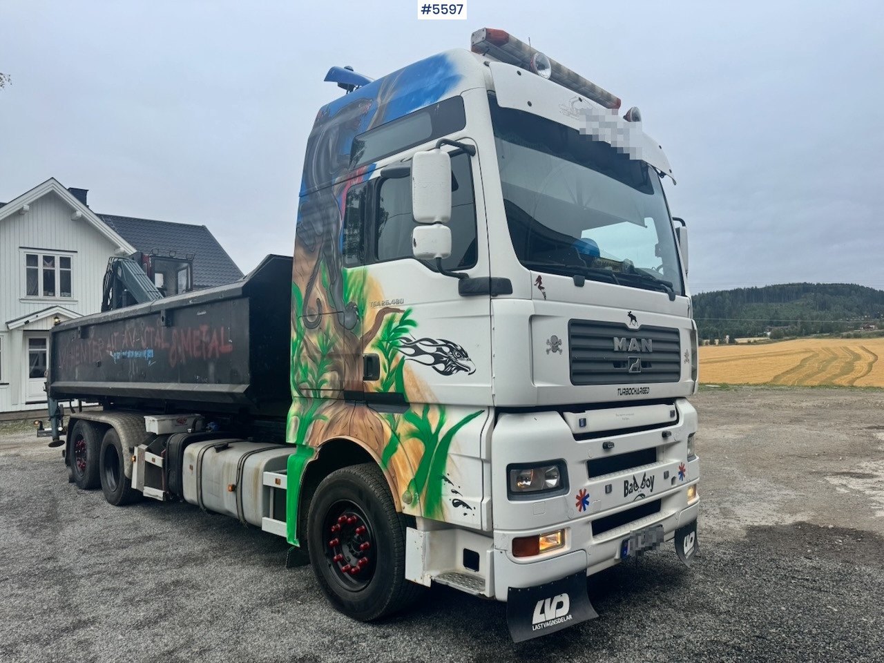 2004 MAN TGA 26.480 6x2 Hook Lift Truck - Kamion vetëngarkues: foto 1 2004 MAN TGA 26.480 6x2 Hook Lift Truck - Kamion vetëngarkues: foto 1