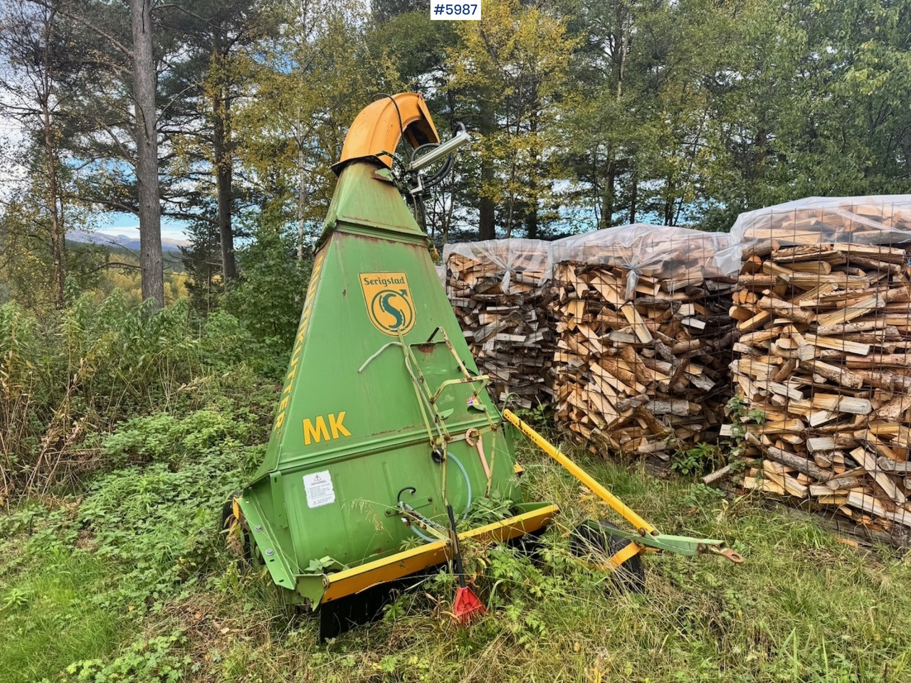 2004 Serigstad 134S Forage Harvester with PTO Shaft - Barkthyese: foto 1 2004 Serigstad 134S Forage Harvester with PTO Shaft - Barkthyese: foto 1