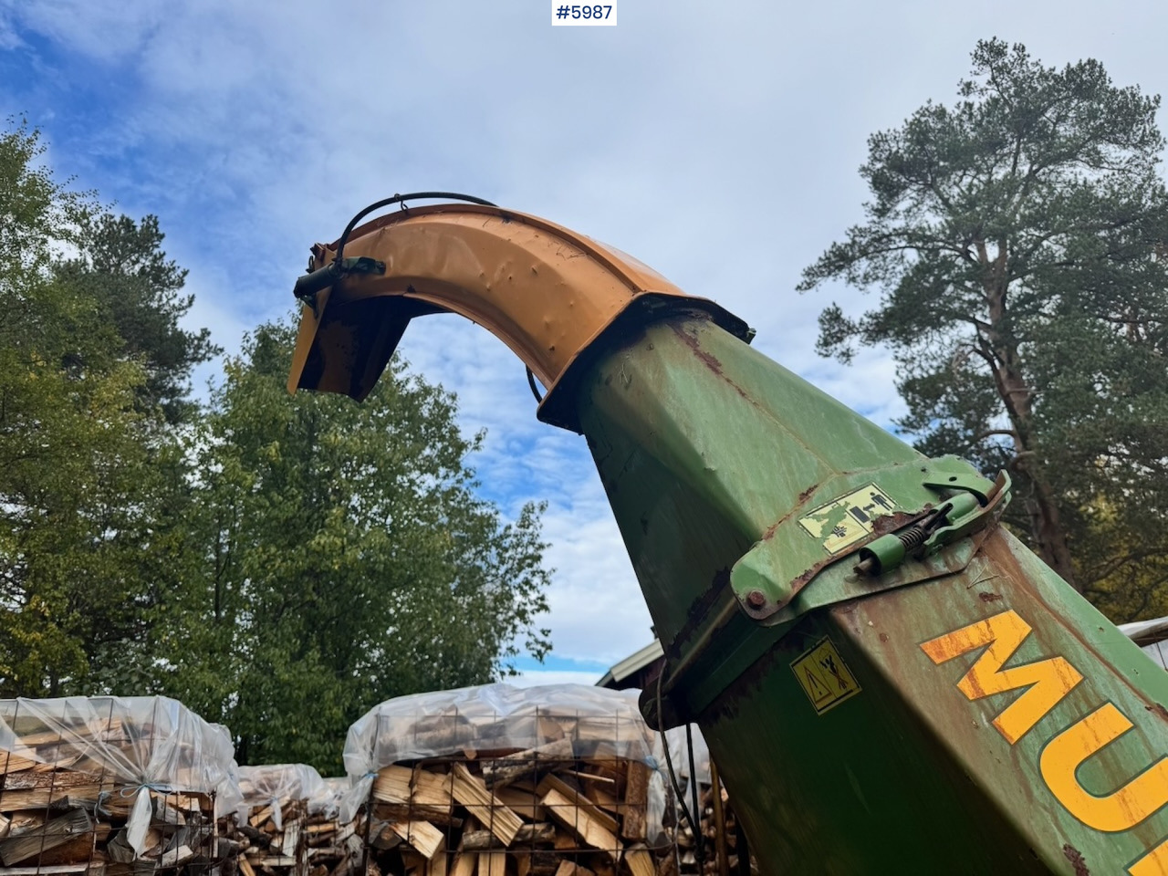 2004 Serigstad 134S Forage Harvester with PTO Shaft - Barkthyese: foto 3 2004 Serigstad 134S Forage Harvester with PTO Shaft - Barkthyese: foto 3