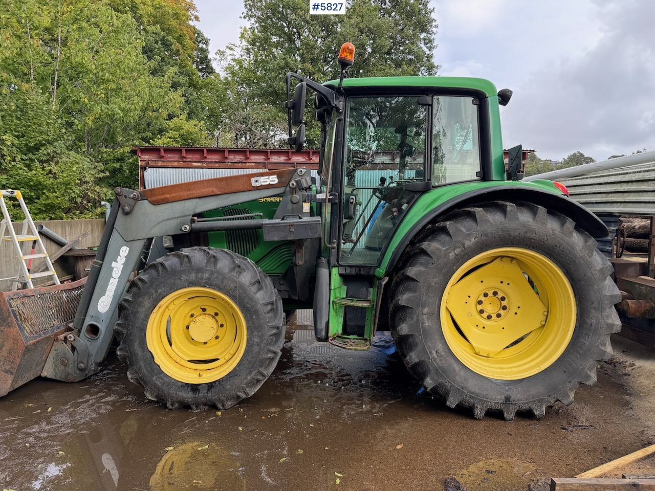 2005 John Deere 6320 w/ front loader. - Traktor: foto 2 2005 John Deere 6320 w/ front loader. - Traktor: foto 2