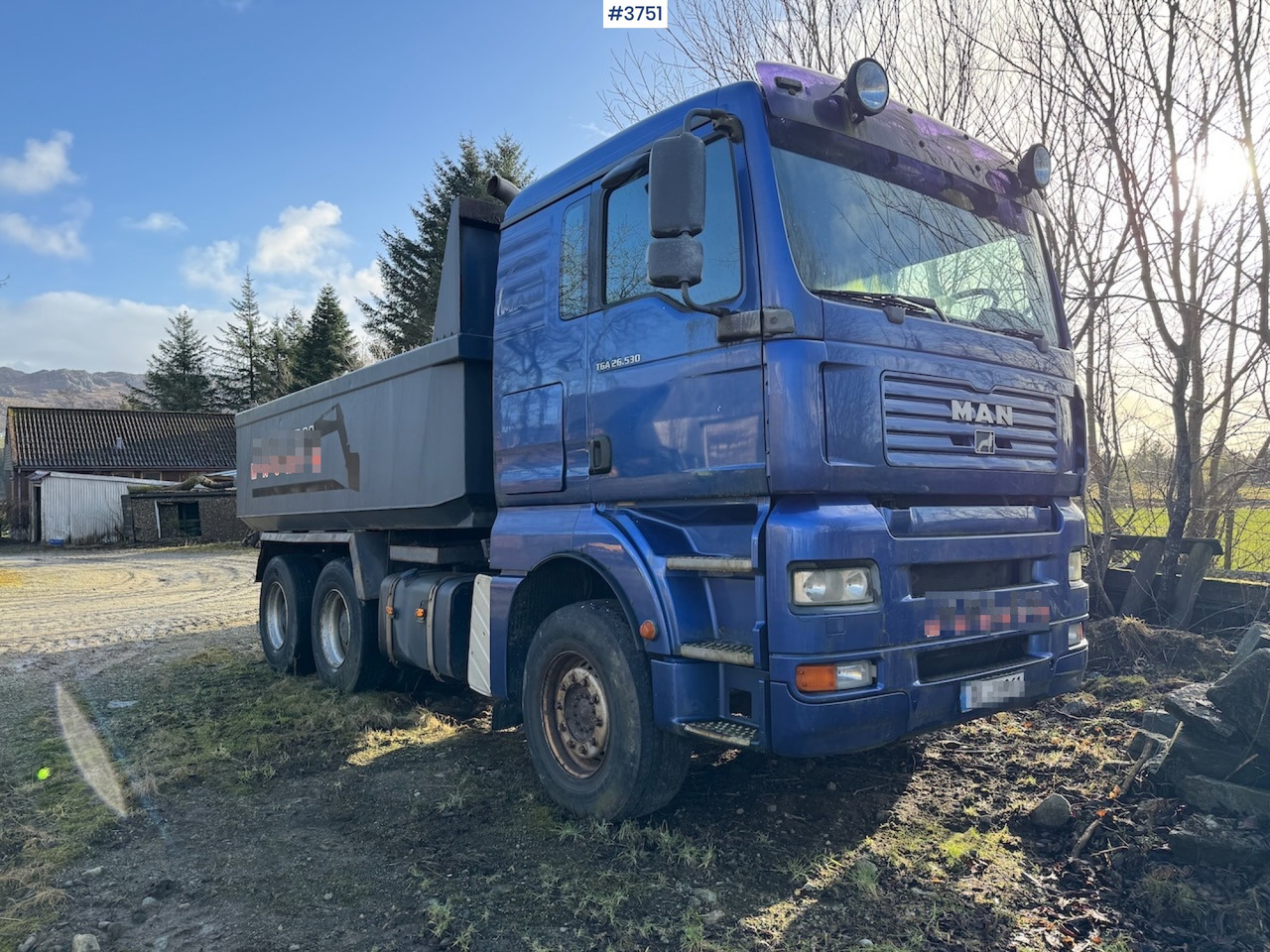 2005 MAN TGA 26.530 6x4 Tipper truck - Kamion vetëshkarkues: foto 2 2005 MAN TGA 26.530 6x4 Tipper truck - Kamion vetëshkarkues: foto 2