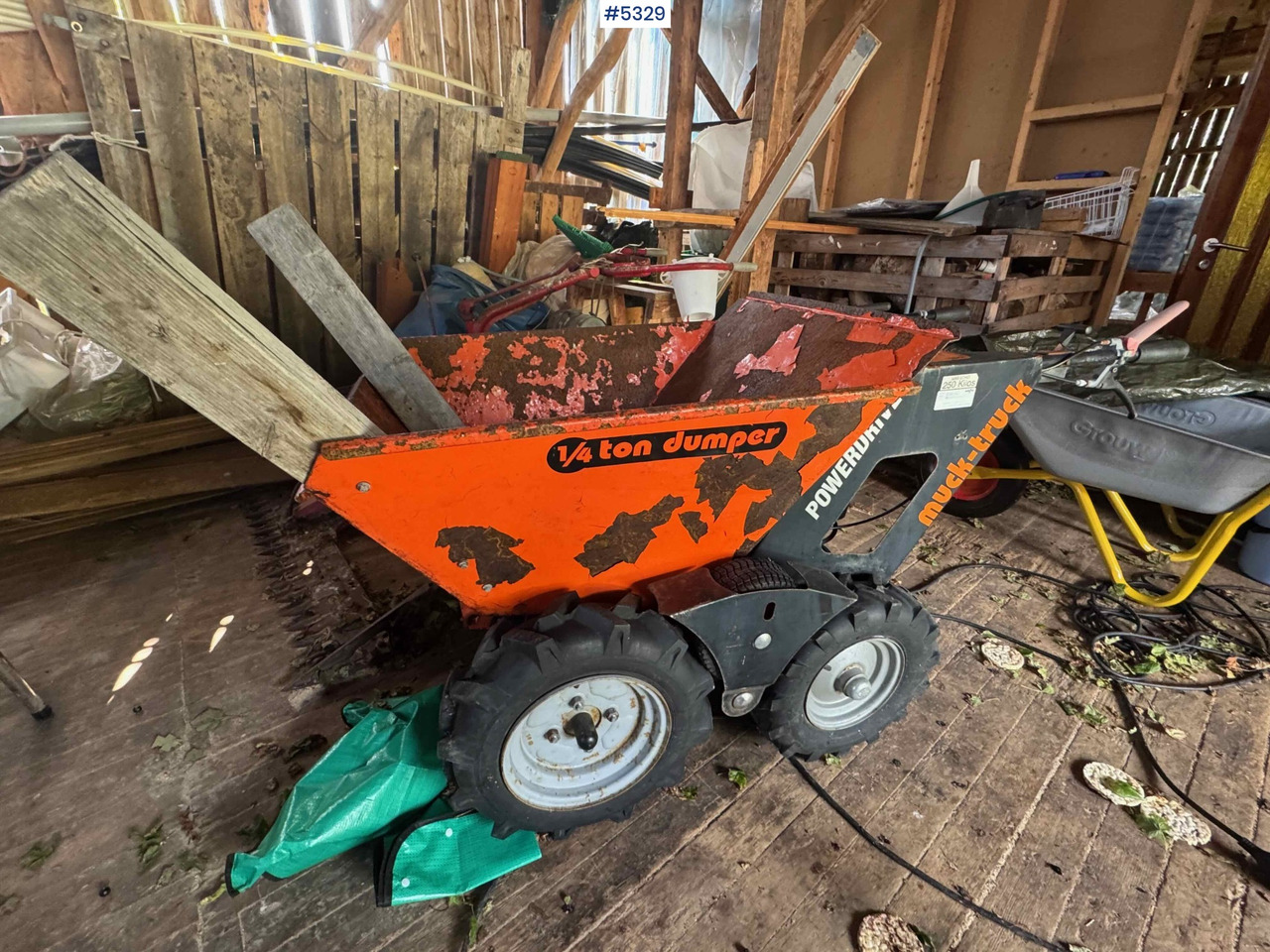 2005 Muck-Truck minidumper 4x4 - Minshkarkues: foto 1 2005 Muck-Truck minidumper 4x4 - Minshkarkues: foto 1