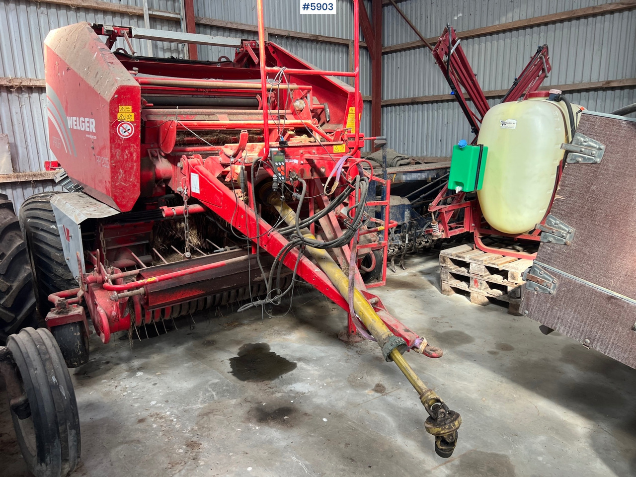 2005 Welger RP 235 press w/ net - Barkthyese: foto 4 2005 Welger RP 235 press w/ net - Barkthyese: foto 4