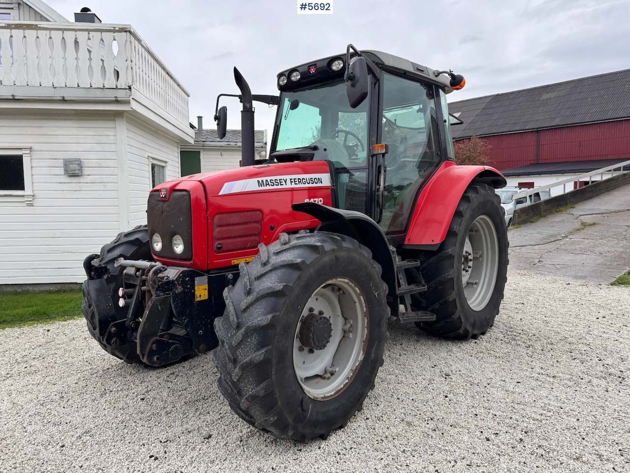 2006 Massey Ferguson 6470 w/ front hydraulics. - Traktor: foto 4 2006 Massey Ferguson 6470 w/ front hydraulics. - Traktor: foto 4