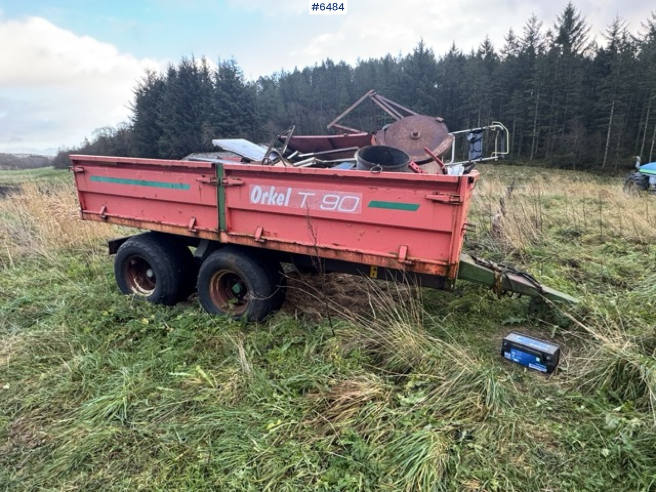 2006 Orkel T90 with high side extensions - Rimorkio bujqësore: foto 4 2006 Orkel T90 with high side extensions - Rimorkio bujqësore: foto 4