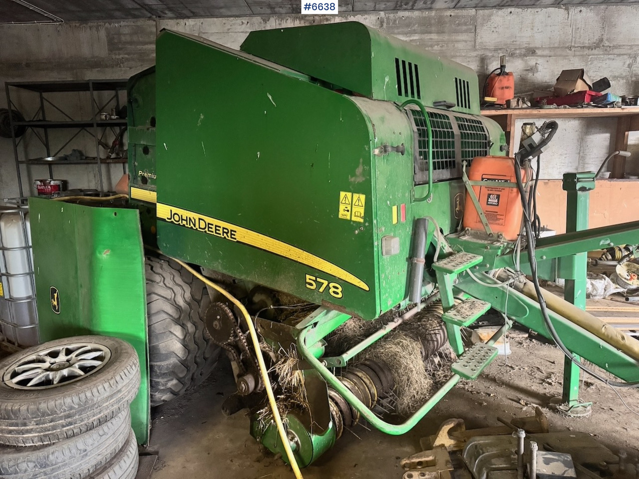 2007 John Deere 578 Round Baler. - Barkthyese: foto 2 2007 John Deere 578 Round Baler. - Barkthyese: foto 2