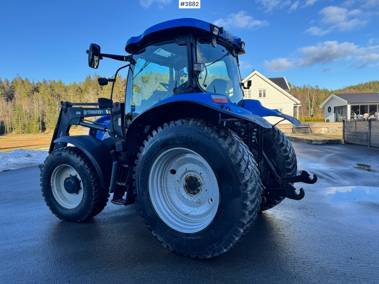 2007 New Holland TS110A - Traktor: foto 3 2007 New Holland TS110A - Traktor: foto 3