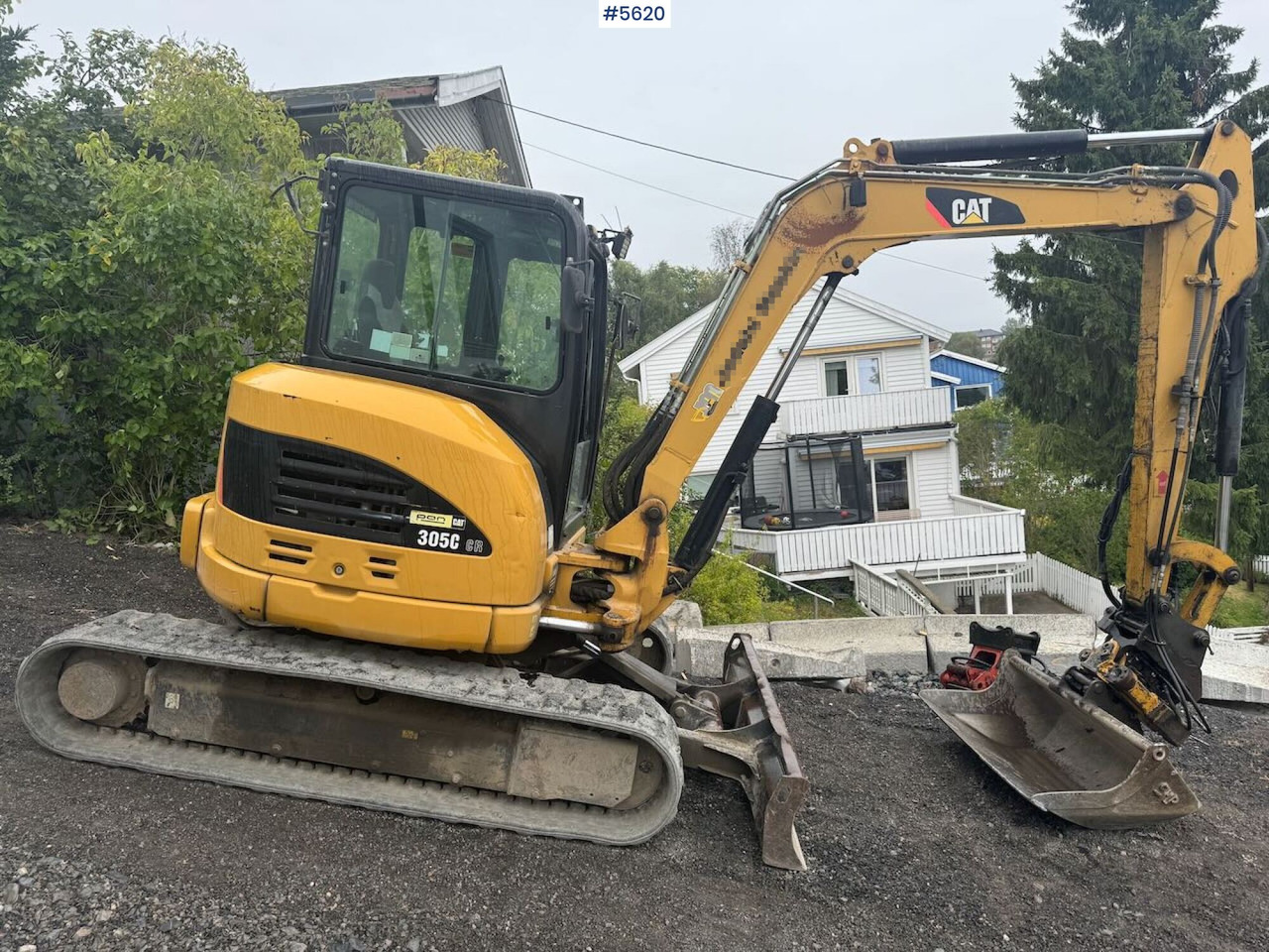 2008 CAT 305C CR Tracked Excavator with Tilt and 2 Buckets - Ekskavator: foto 3 2008 CAT 305C CR Tracked Excavator with Tilt and 2 Buckets - Ekskavator: foto 3