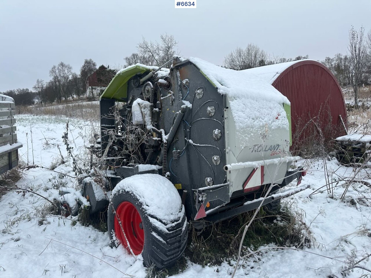 2008 Claas Rollant 354 round baler. w/Low usage. REP.OBJECT. - Barkthyese: foto 4 2008 Claas Rollant 354 round baler. w/Low usage. REP.OBJECT. - Barkthyese: foto 4