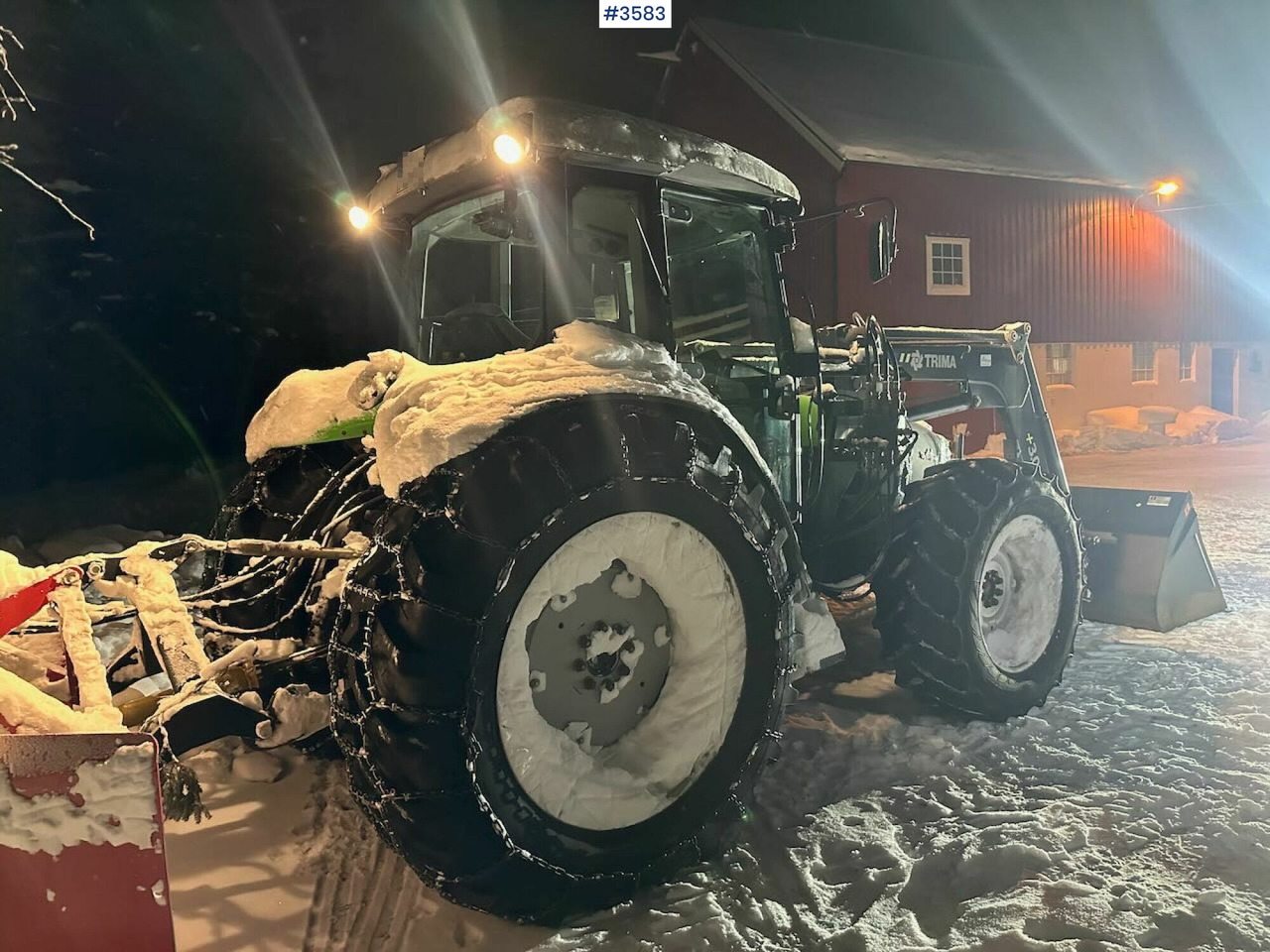2008 Deutz-Fahr Agrofarm 100 traktor w/ Trima Front loader. See hours! - Traktor: foto 4 2008 Deutz-Fahr Agrofarm 100 traktor w/ Trima Front loader. See hours! - Traktor: foto 4