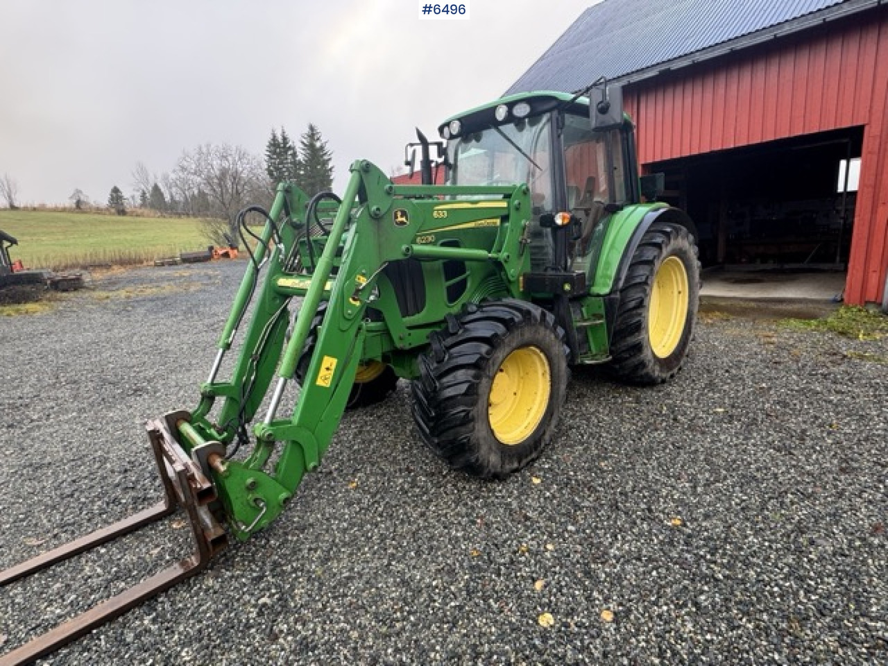 2008 John Deere 6230 Premium with front loader and 3rd function - Traktor: foto 1 2008 John Deere 6230 Premium with front loader and 3rd function - Traktor: foto 1