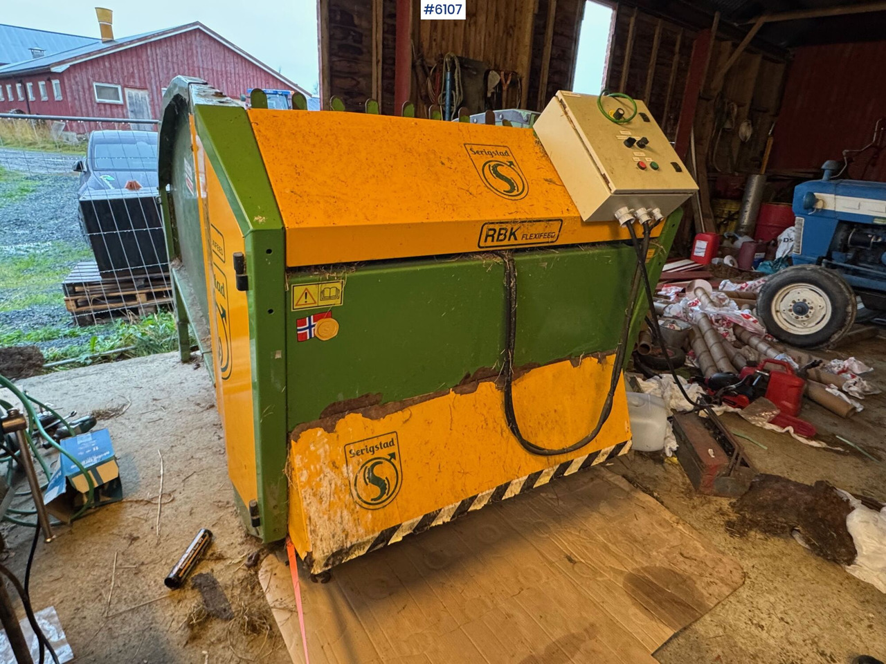 2009 Serigstad RBK Flexifeed round bale cutter - Barkthyese: foto 3 2009 Serigstad RBK Flexifeed round bale cutter - Barkthyese: foto 3