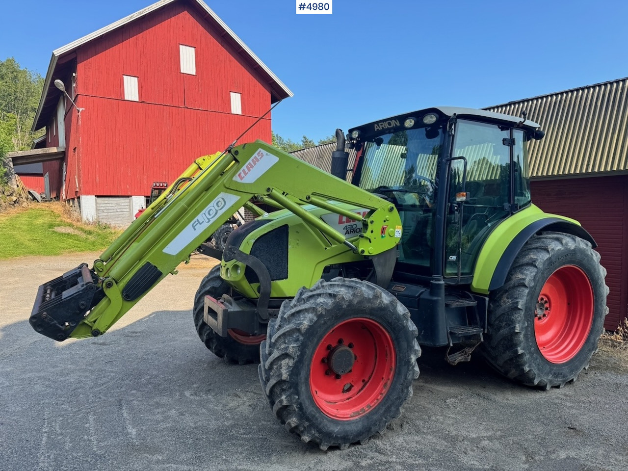 2012 Claas Arion 430 with Front Loader – 5000 Hours! - Traktor: foto 1 2012 Claas Arion 430 with Front Loader – 5000 Hours! - Traktor: foto 1