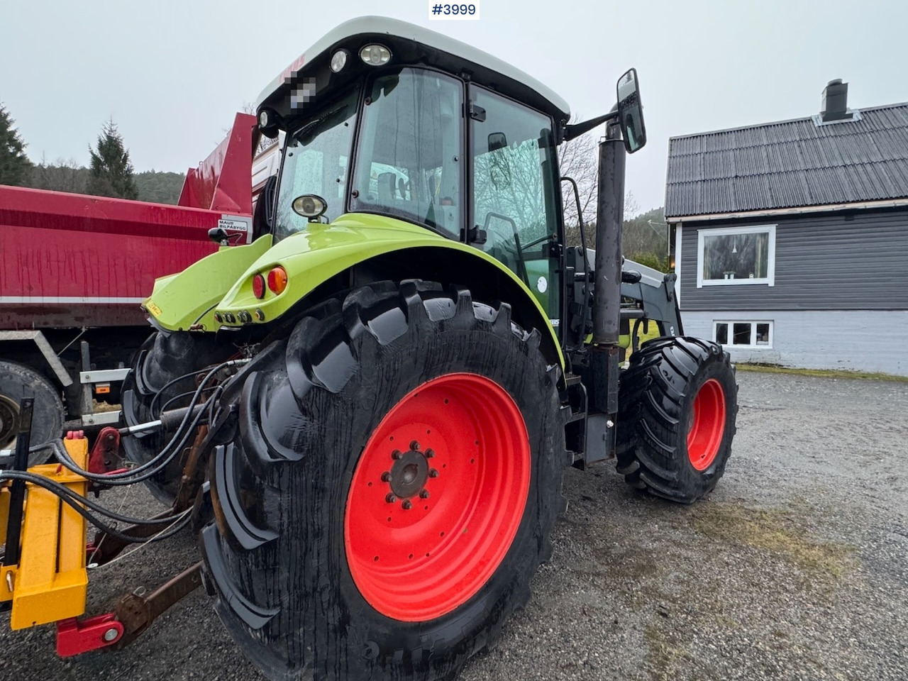 2012 Claas Arion 640 w/ front loader - Traktor: foto 5 2012 Claas Arion 640 w/ front loader - Traktor: foto 5