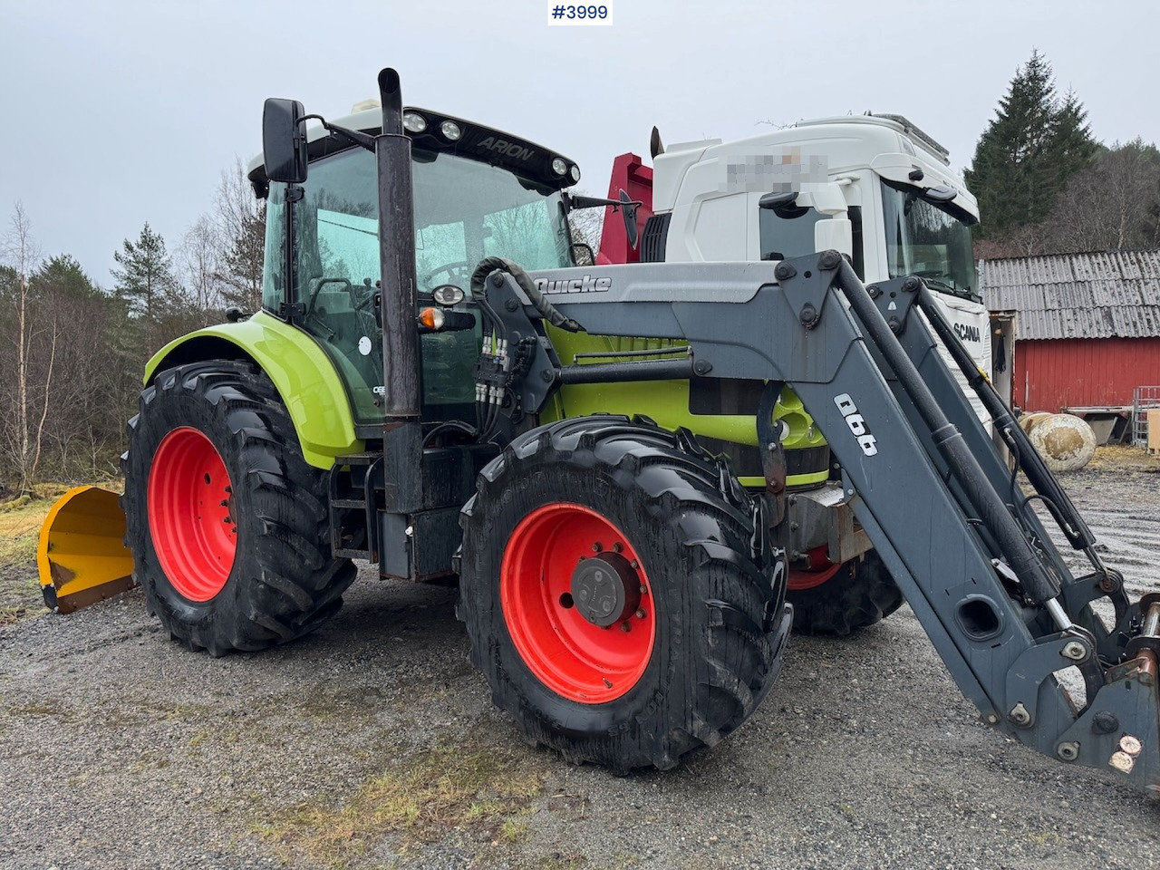 2012 Claas Arion 640 w/ front loader - Traktor: foto 3 2012 Claas Arion 640 w/ front loader - Traktor: foto 3