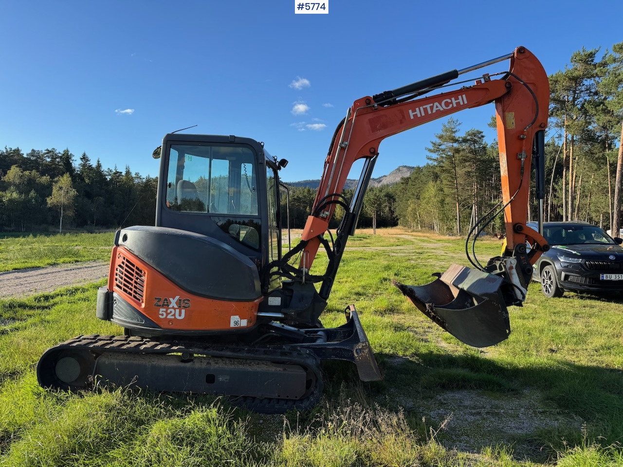 2012 Hitachi ZX 52 U-3 CLR - Ekskavator: foto 5 2012 Hitachi ZX 52 U-3 CLR - Ekskavator: foto 5