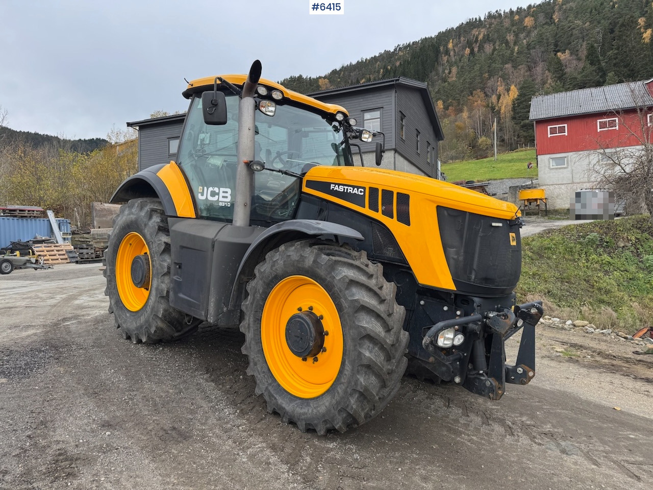 2012 JCB 8310 Fastrac w/ front hydraulics. - Traktor: foto 5 2012 JCB 8310 Fastrac w/ front hydraulics. - Traktor: foto 5