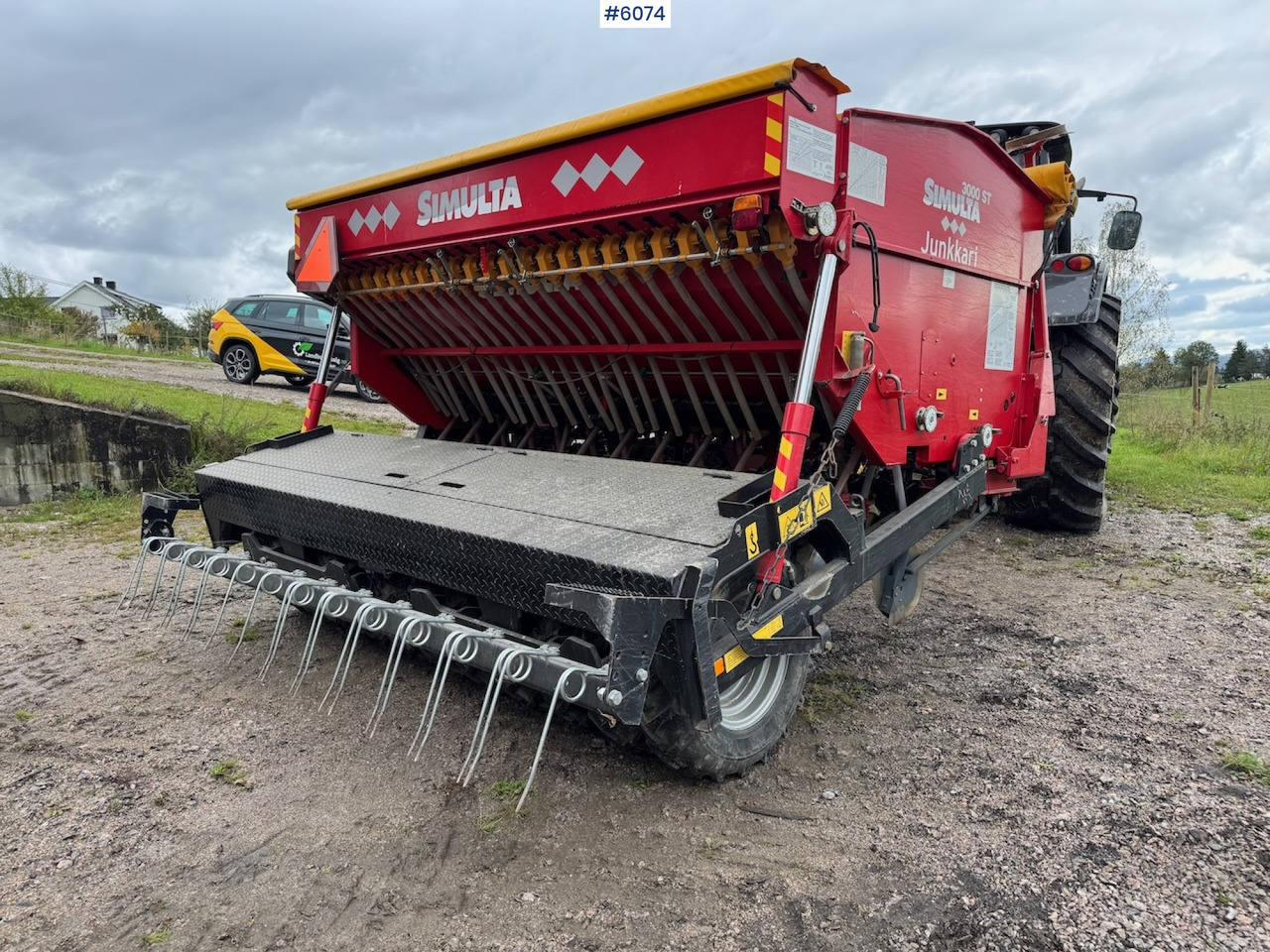 2012 Junkkari Simulta 3000 ST combination seed drill. - Mbjellëse e kombinuar në radhë: foto 1 2012 Junkkari Simulta 3000 ST combination seed drill. - Mbjellëse e kombinuar në radhë: foto 1