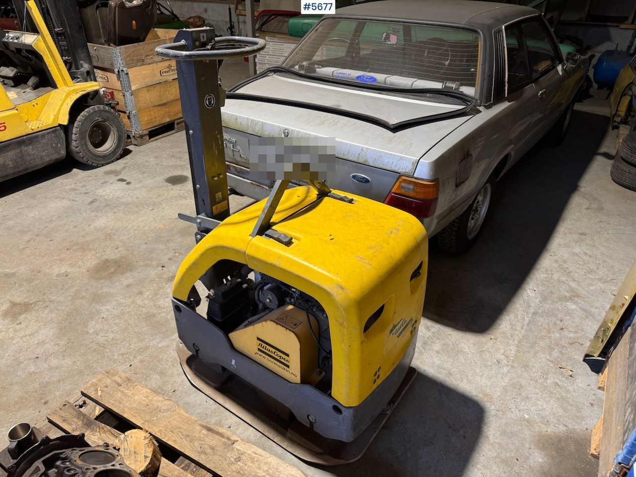 2015 Atlas Copco LG 400 Vibro Plate. - Pllakë vibratori: foto 4 2015 Atlas Copco LG 400 Vibro Plate. - Pllakë vibratori: foto 4
