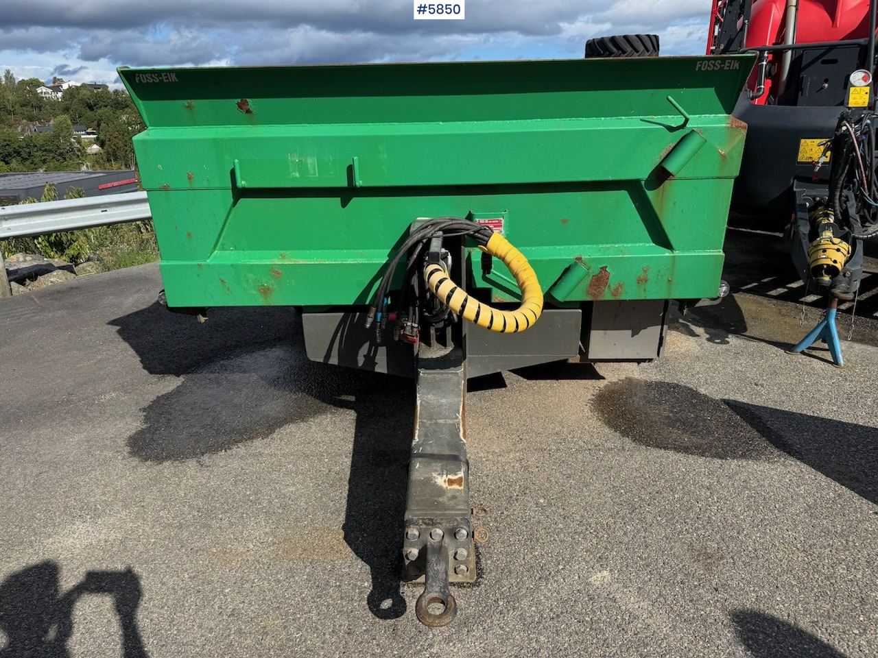 2015 Foss EIK 5.150 Dumper with 50 km/h. - Rimorkio bujqësore vetëshkarkuese/ Shkarkues: foto 3 2015 Foss EIK 5.150 Dumper with 50 km/h. - Rimorkio bujqësore vetëshkarkuese/ Shkarkues: foto 3