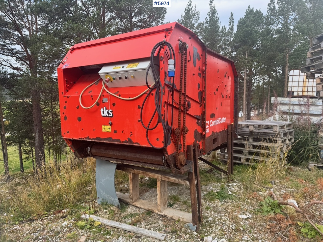 2015 TKS K2 Combi Cutter - Barkthyese: foto 2 2015 TKS K2 Combi Cutter - Barkthyese: foto 2