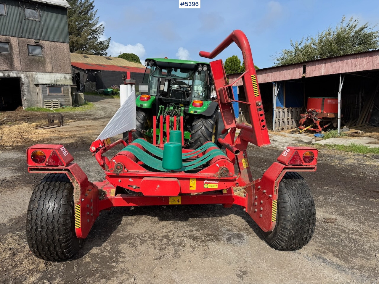 2016 Kverneland 7740 J round bale wrapper - Barkthyese: foto 5 2016 Kverneland 7740 J round bale wrapper - Barkthyese: foto 5