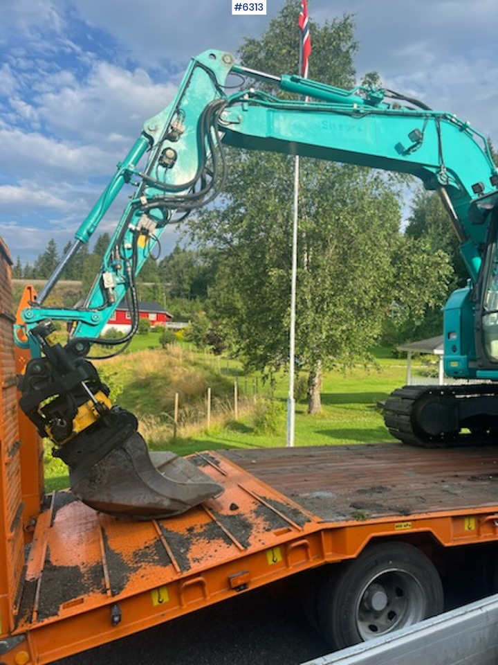 2017 Kobelco SK75SR-3E w/Rotortilt, sanding bucket and narrow bucket. Comes with new certification! - Ekskavator: foto 3 2017 Kobelco SK75SR-3E w/Rotortilt, sanding bucket and narrow bucket. Comes with new certification! - Ekskavator: foto 3